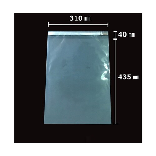 透明袋 テープ付 31×43.5cm(A