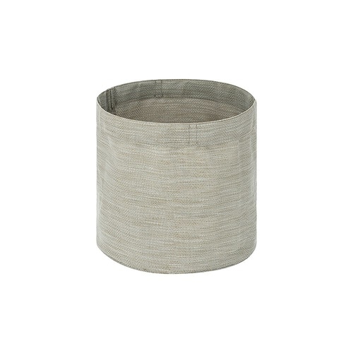 テキスタイルプランター ラウンド グレー