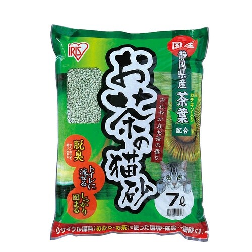 お茶の猫砂 リサイクル原料 7L×6袋