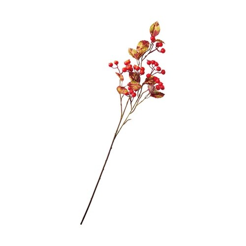 コリーヌローズヒップ造花スプレー 76c