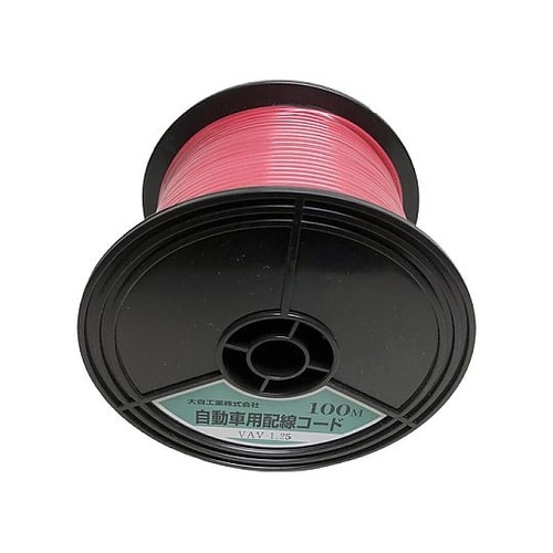 自動車配線シングルコード(二重被覆)VA