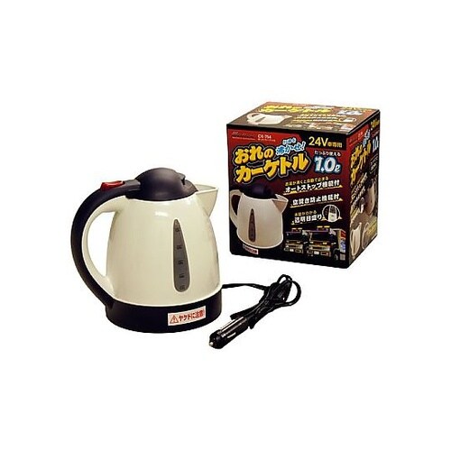 車用電気湯沸かし器 カーケトル 2L オ