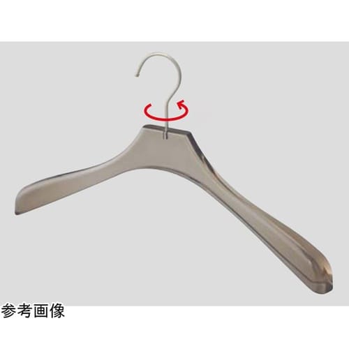 スモークアクリルハンガー 幅44cm肩厚