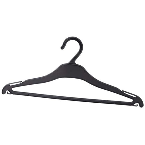 シンプルプラスチック製ハンガー 幅38c