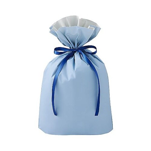 梨地リボン付きギフトバッグ スモーキーブ