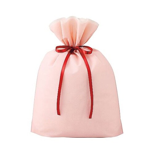 不織布リボン付きギフトバッグ スモーキー