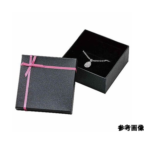 アクセサリーボックス リボン付き ブラッ