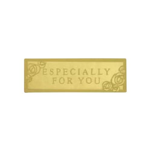 メタリック ギフトシール フラワー ゴー