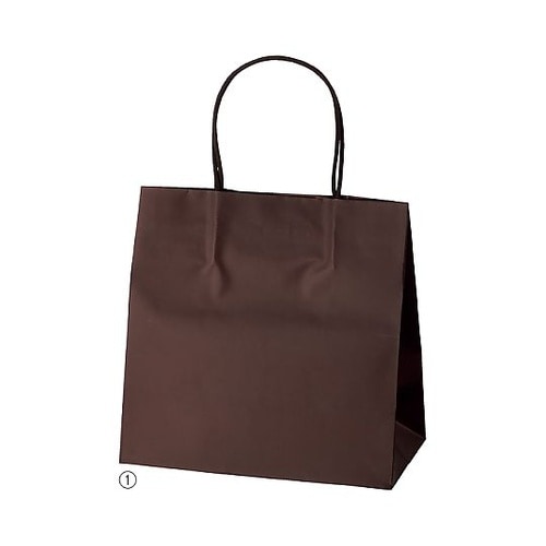 マットバッグ ブラウン 22×12×22