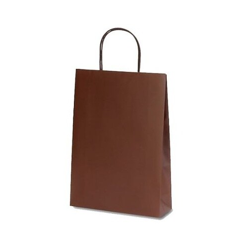 マットバッグ ブラウン 22.5×8×3