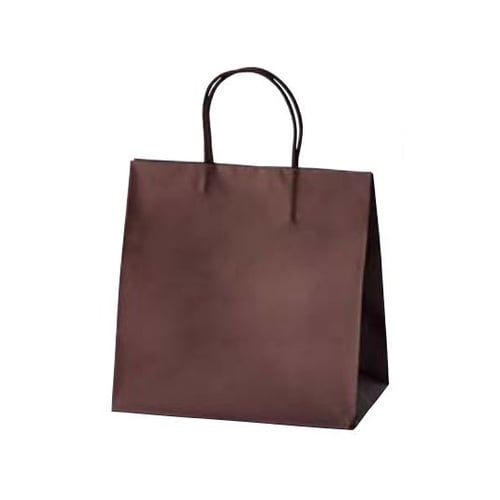 マットバッグ ブラウン 26×16×26