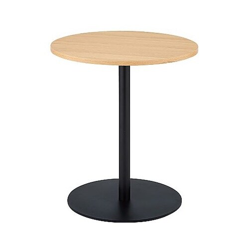 ラウンドカフェテーブル 黒脚 直径60c