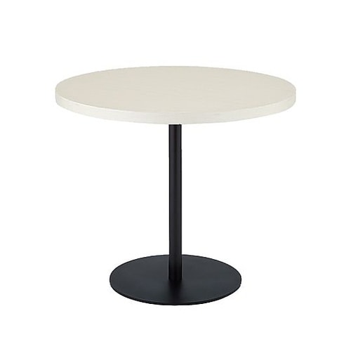 ラウンドカフェテーブル 黒脚 直径80c