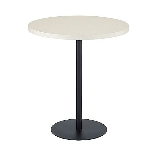 ラウンドカフェテーブル 黒脚 直径80c