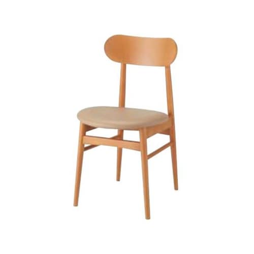 木製チェア ケルス(張地ブレッザ/シンコ