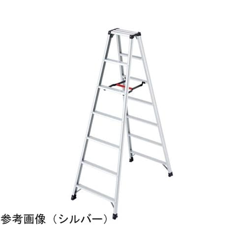 アルミ軽量脚立 脚軽 ブラック 7段 高