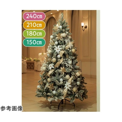 クリスマスツリーセット スノーホワイト高