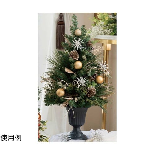 クラシックポットクリスマスツリーゴールド