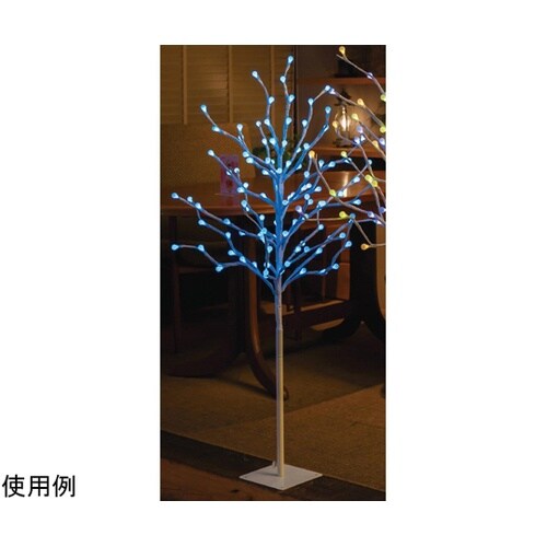 LEDスマートホワイトバーチクリスマスツ