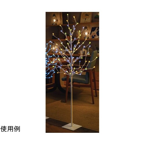 LEDスマートホワイトバーチクリスマスツ