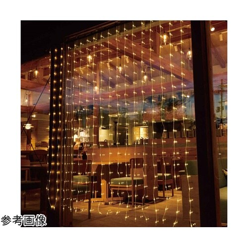 LED360球カーテンライト ゴールド