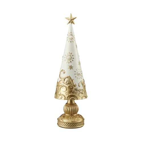 クリスマスツリーオブジェゴールド 48−