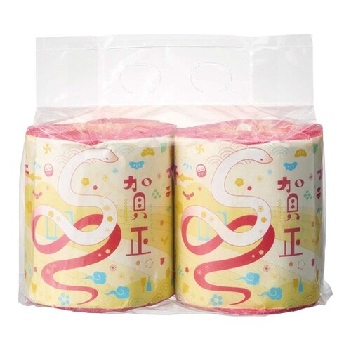 【30パック】干支(巳)柄トイレットペー