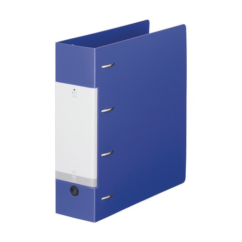 リクエスト D型リングファイル A4 青×10