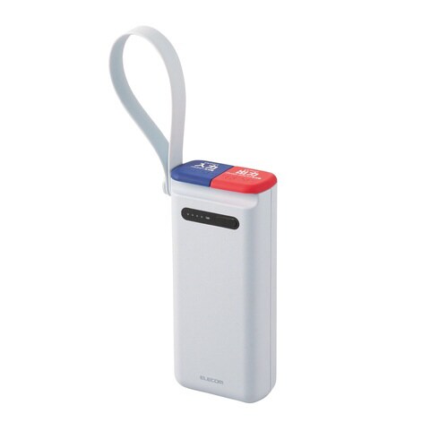 モバイルバッテリー 30000mAh ライトグレー