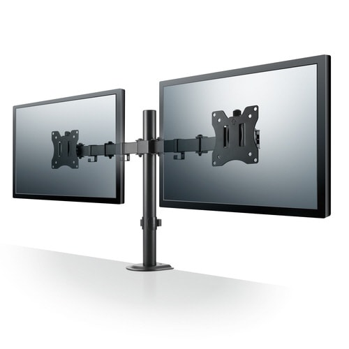 モニターアーム デュアル ロング ブラック