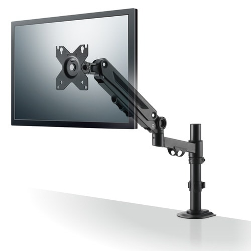 モニターアーム シングル ー40インチ ブラック