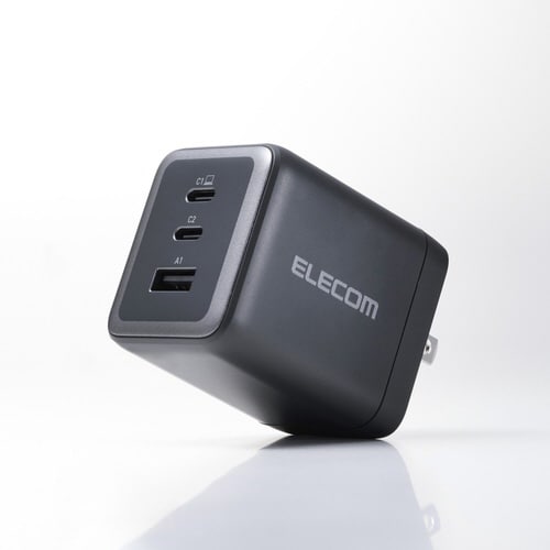 USB充電器 C×2 A×1 100W ブラック