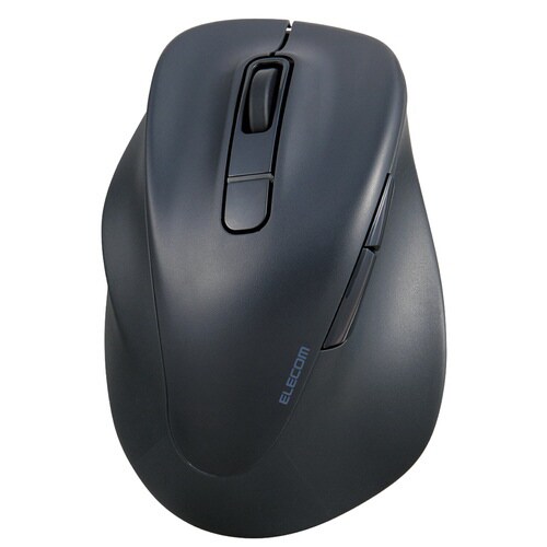 無線マウス 静音 BT接続 左手専用 M ブラック