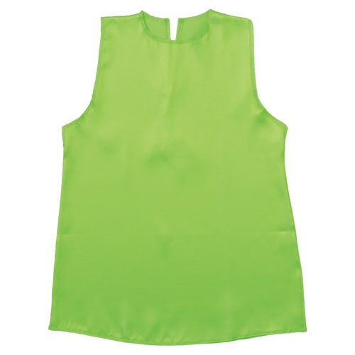 ソフトサテン ワンピース C 黄緑