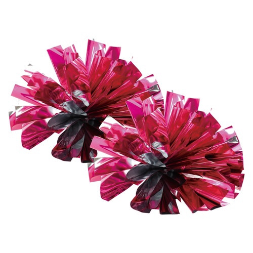 らくらくチアポンポン 小 ピンクシルバー