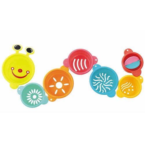 カラフルけむしシャワーカップ