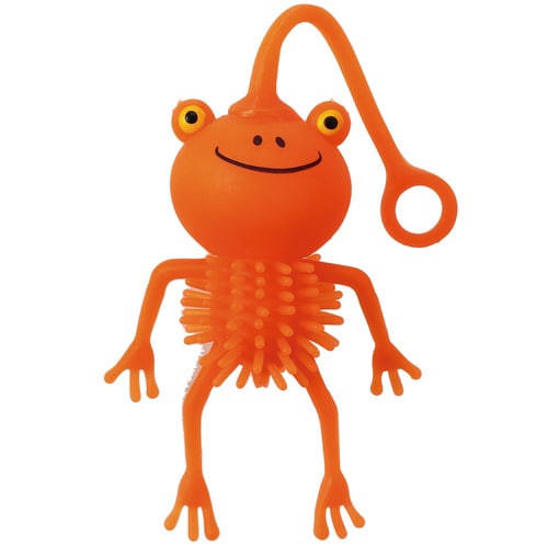 ぷにゅぷにゅカエルヨーヨー オレンジ