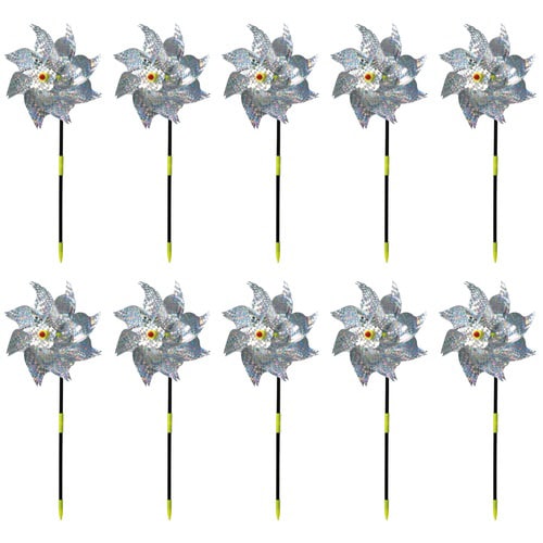 防鳥キラキラかざぐるま 10個セット