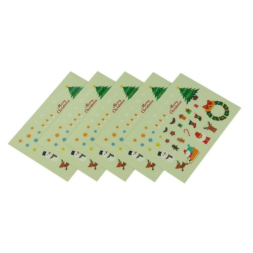 クリスマスシール 5枚組