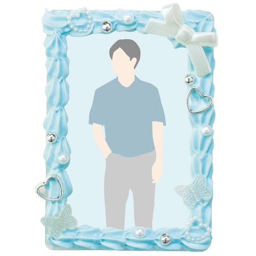 ホイップデコトレカキット ライトブルー