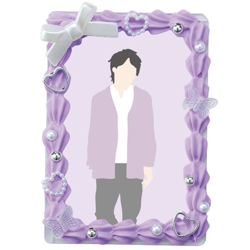 ホイップデコトレカキット パープル