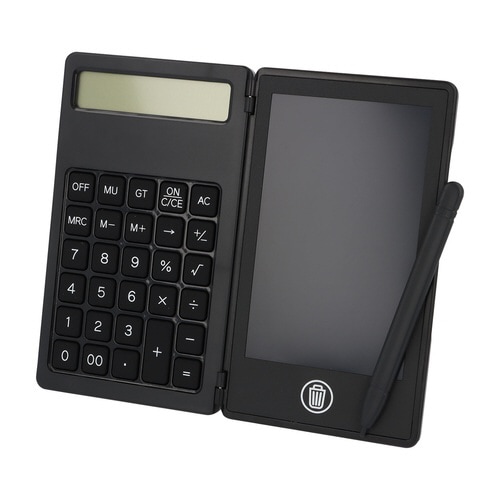 4.4インチ電子メモパッド付電卓