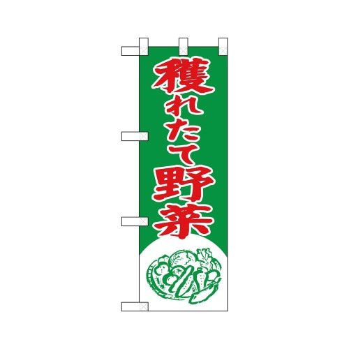 ハーフのぼり22432獲れたて野菜