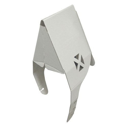 段ボール頭巾/ホワイト