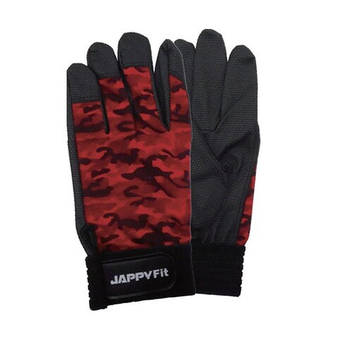 JPF−178MR−L作業用手袋赤迷彩L