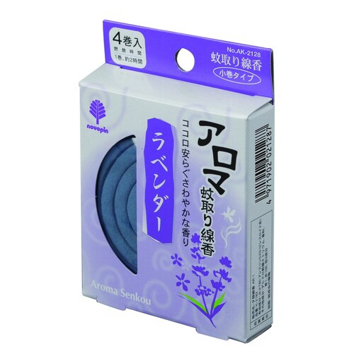 アロマ蚊取り線香 ラベンダー4巻