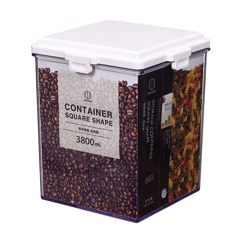 保存容器四角型3800mL