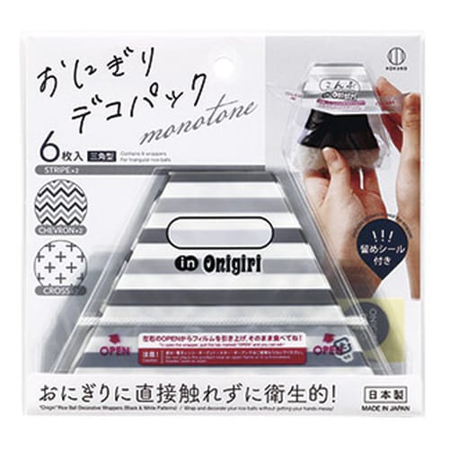 おにぎりデコパック三角