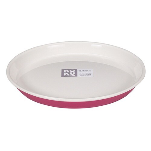 ラウンド平皿 小 マゼンタピンク