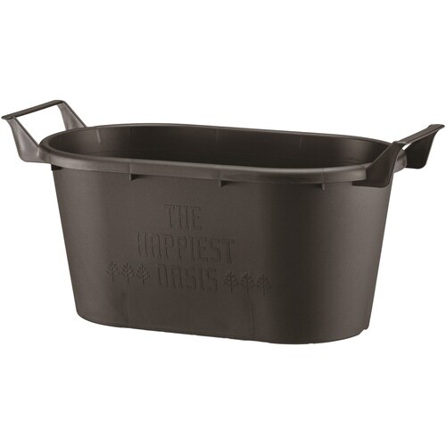 グロウコンテナオーバル43型 ブラック